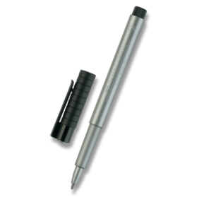 Popisovač Faber-Castell Pitt Artist Pen Metallic výběr barev stříbrný