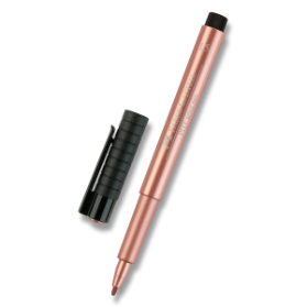 Popisovač Faber-Castell Pitt Artist Pen Metallic výběr barev měděný