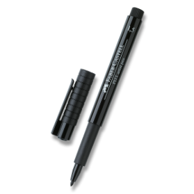 Popisovač Faber-Castell Pitt Artist Pen 1,5 mm, černý