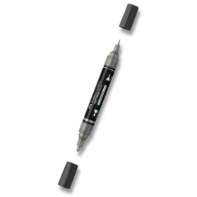 Popisovač Faber-Castell Multimark Mirror - 551, chrome