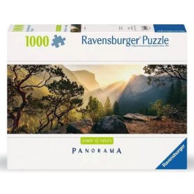 Puzzle Yosemitský park 1000 dílků Panorama