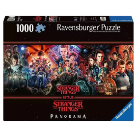 Puzzle Stranger Things 1000 dílků Panorama