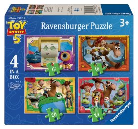 Puzzle Toy Story: Příběh hraček 4v1