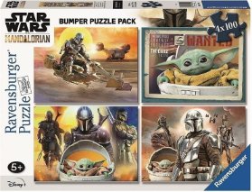 Ravensburger Puzzle - Mandalorian 4x100 dílků
