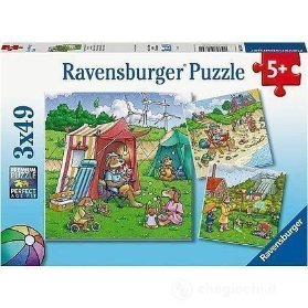 Ravensburger Puzzle Obnovitelná energie 3x49 dílků