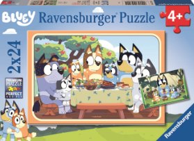 Puzzle Bluey 2x24 dílků