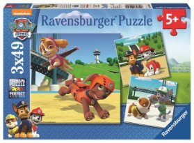 Ravensburger Puzzle Tlapková Patrola - Psí tým/3x49 dílků