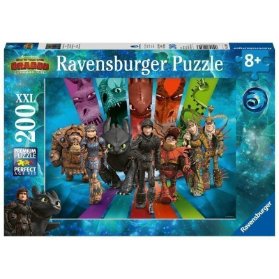 Ravensburger Puzzle Jak vycvičit draka 3 - Dračí jezdci 200 dílků
