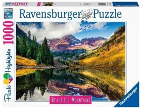 Ravensburger Puzzle Dechberoucí hory - Aspen, Colorado 1000 dílků