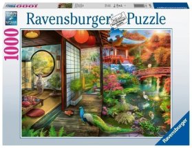 Ravensburger Puzzle - Japonská zahrada 1000 dílků