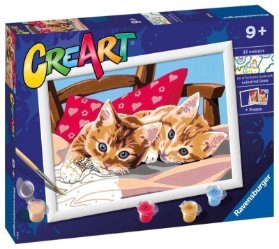 Ravensburger CreArt - Dvě mazlivá koťata
