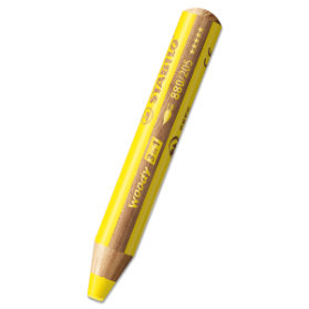 Pastelka Stabilo Woody 3 in 1 výběr barev žlutá