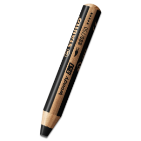 Pastelka Stabilo Woody 3 in 1 výběr barev černá