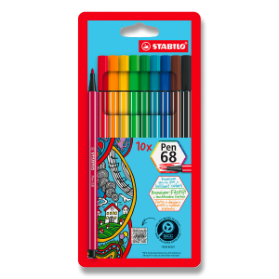 Fixy Stabilo Pen 68 10 barev