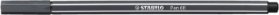 Fixa STABILO Pen 68 šedá černě