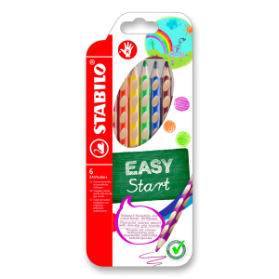 Pastelky Stabilo EASYcolors 6 barev, pro praváky