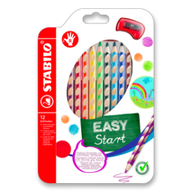 Pastelky Stabilo EASYcolors 12 barev, pro praváky