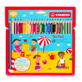 Pastelka Stabilo Trio 24 barev