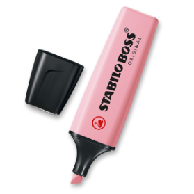 Zvýrazňovač Stabilo Boss Original Pastel výběr barev růžový