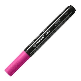 Akrylový popisovač - STABILO FREE Acrylic - T300 Kulatý hrot 2-3 mm - fialová