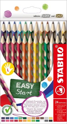 STABILO EASYcolors L 24 ks Sada