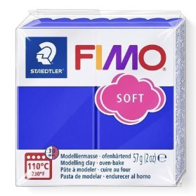 Fimo soft 57g tmavě modrá