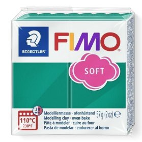 Fimo soft 57g tmavá zelená