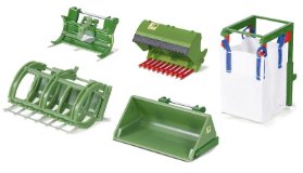 SIKU Farmer - set předních nástavců, 1:32