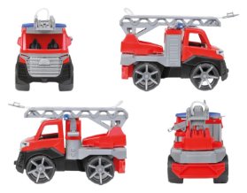Auto Truxx 2 hasiči stříkající vodu s figurkou