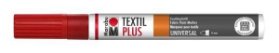 Marabu Popisovač na tmavý textil/červený 3 mm