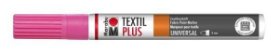 Marabu Popisovač na tmavý textil/růžový 3 mm