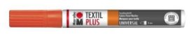 Marabu Popisovač na tmavý textil/oranžový 3 mm