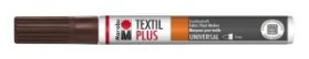 Marabu Popisovač na tmavý textil/hnědý 3 mm