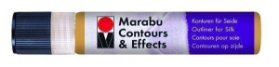 Marabu kontura na hedvábí a textil/zlatá 25ml