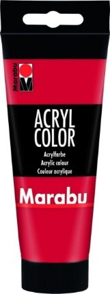 Marabu Acryl Color akrylová barva - třešňově červená 100 ml
