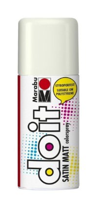 DoIt akryl.sprej Satin Matt/bílá