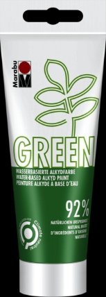 Marabu Green Alkydová barva - světle zelená 100 ml