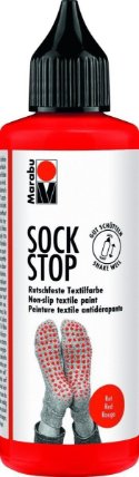 Marabu Sock Stop Protiskluzová barva - červená 90ml
