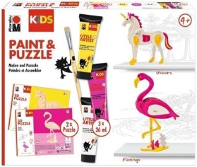 Marabu KiDS Little Artist Paint&Puzzle Unicorn FSC100%