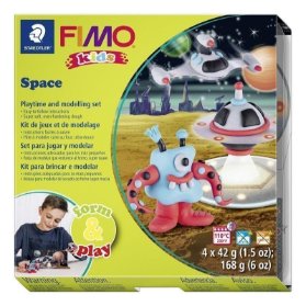 Sada Fimo Kids Form & Play Vesmírné Příšerky