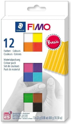 Fimo Soft Sada 12 Barev 25 G Basic