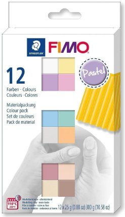 Fimo Soft Sada 12 Barev 25 G Pastel