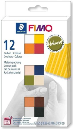 Fimo Soft Sada 12 Barev 25 G Natural
