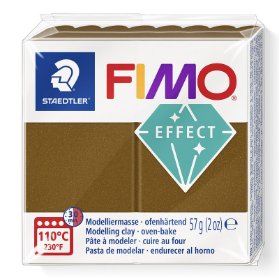 FIMO efekt 57g metalická bronzová
