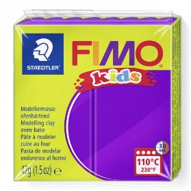 FIMO Kids 42g - dětská modelovací hmota fialová