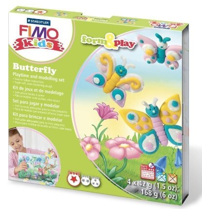 Sada Fimo Kids Form & Play Motýlci