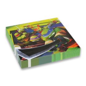 Papírové ubrousky Želvy Ninja 33 x 33 cm, 20 ks