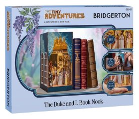 Bridgerton 3D skládačka Book Nook - The Duke and I