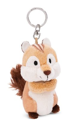 NICI klíčenka Chipmunk Jojo 9cm, GREEN