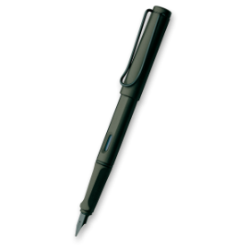 Lamy Safari Matt Charcoal plnicí pero hrot F